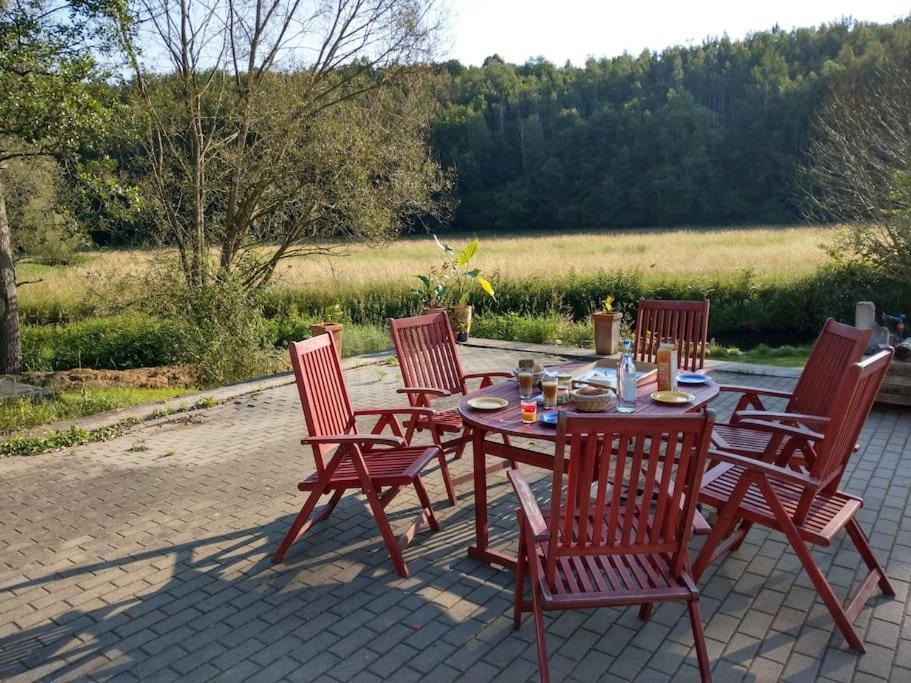 Wald-Apartment Limbach-Oberfrohna ภายนอก รูปภาพ